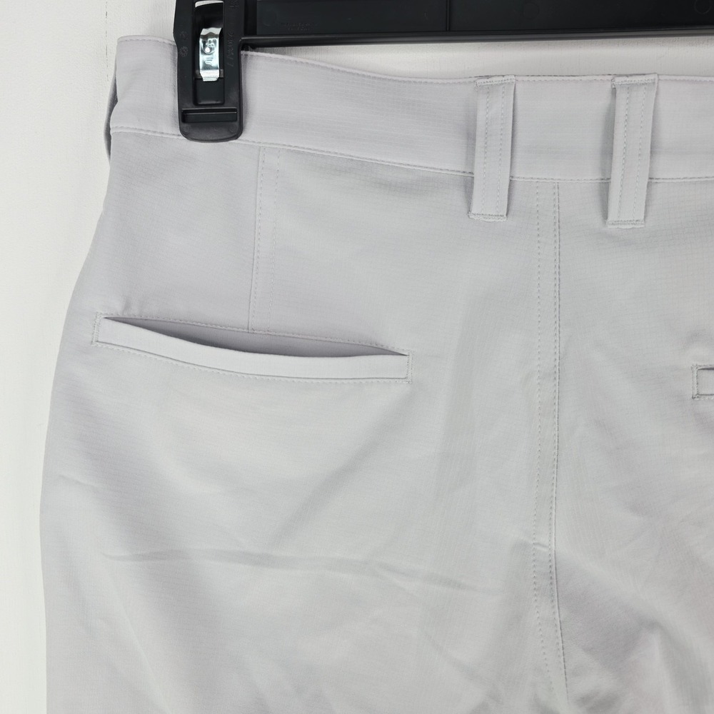 Travis Mathew Starnes Men's 30 Golf Shorts 4-Way Stretch Chino Light Gray 1MQ081 - Picture 10 of 13